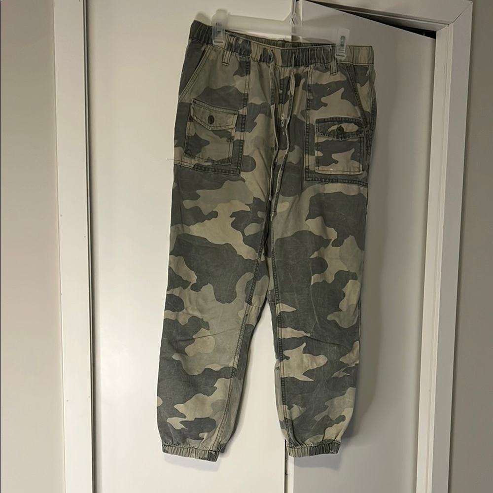 Camouflage Cargo Joggers